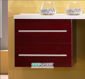 Тумба під раковину Gorenje Avon F60.70 підвісна 60х45х50 бордо 786100