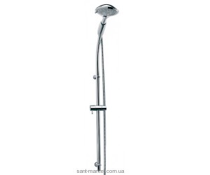 Душевой гарнитур со штангой Ferro коллекция Toscania хром N58