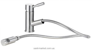 Змішувач для кухні з висувною лійкою Ferro Asti змішувач BAS8