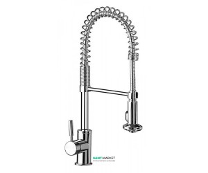 Смеситель для кухни с выдвижной лейкой Ferro Savona однрычажный BSA8A