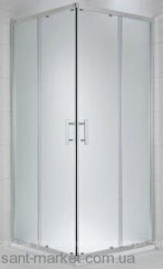 Душевая кабина Jika Cubito Pure Silver 100х100х195 без поддона H2512430026661