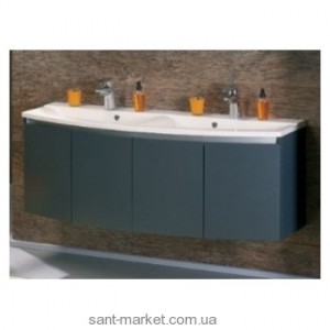 Тумба под раковину Gorenje Oasis подвесная 140х49.5х50 антрацит 790186