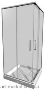 Душова кабіна Jika Lyra Plus White 90х90х190 H2513820006651
