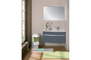 Тумба под раковину Gorenje Oasis F 105.30 L левая подвесная 105х49.5х50 белый/антрацит 790201