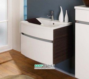 Тумба під раковину Gorenje Oasis F 70.30 підвісна 70х49.5х50 білий / тик 790193