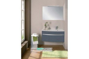 Тумба під раковину Gorenje Oasis F 105.30 L ліва підвісна 105х49.5х50 білий / антрацит 790201