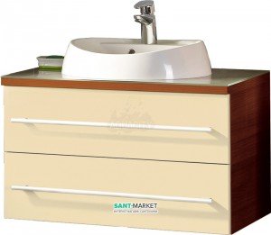 Тумба під раковину Gorenje Avon F 90.13 підвісна 90х45х50 ваніль 786112