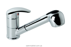 Смеситель для кухни с выдвижной лейкой Jika Lyra однорычажная H51271004300