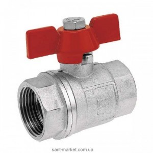 Ferro Кульовий кран з метеликом 3/4 