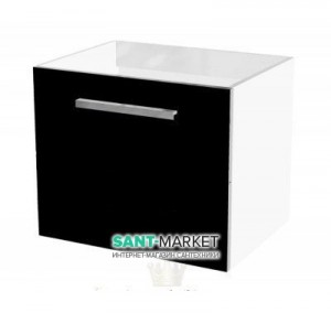 Тумба под раковину Gorenje Alano F 60.87 подвесная 60х45 5х50 черный глянец 792758