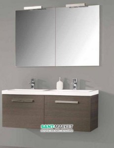 Тумба под раковину Gorenje Leonides F 60.83 подвесная 60х45.5х45 антрацит 792818