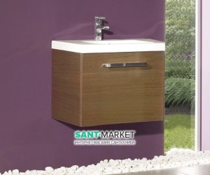 Тумба под раковину Gorenje Leonides F 60.83 подвесная 60х45.5х45 коричневый дуб 792826