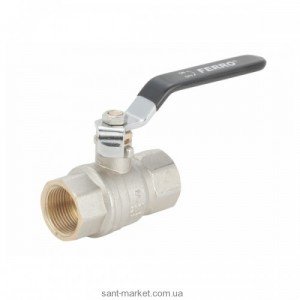 Ferro Шаровой кран со стальной ручкой 2