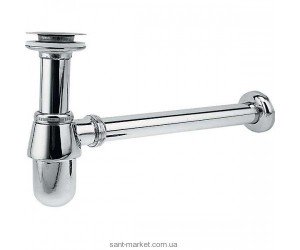 Ferro Сифон универсальный бутылочный  латунная  хром S30