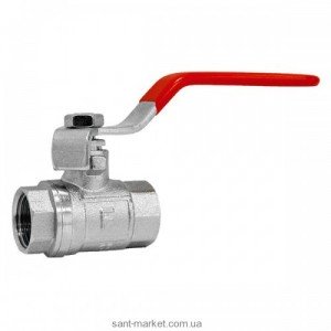 Ferro Шаровой кран со стальной ручкой 1/2