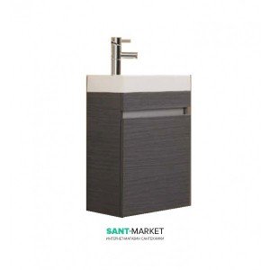 Тумба под раковину Gorenje Bonsai F 40.02 подвесная 40х21.8х50 серебрянный дуб 792813