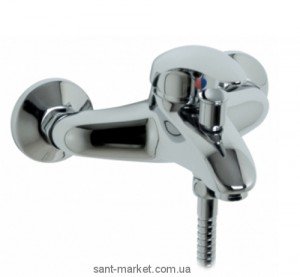 Смеситель однорычажный для ванны с коротким изливом Jika Lyra хром H21277004000
