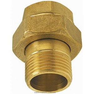 Ferro Латунная соединительная муфта прямая 1/2