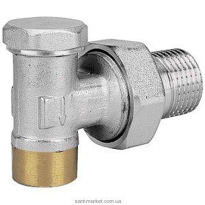 Ferro Радіаторний кран запірний кутовий для впайкі 1/2 