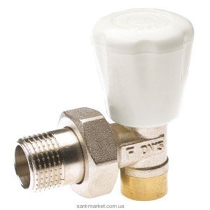 FerroРадіаторний кран кутовий для впайкі 1/2 