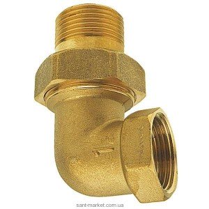 Ferro Латунная соединительная муфта угловая 3/4