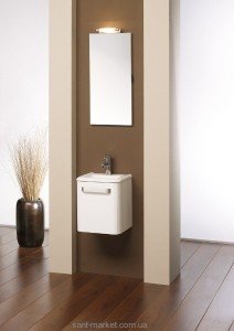 Тумба под раковину Gorenje Jazz Small R правая подвесная 35х33х40 белый матовый 910076