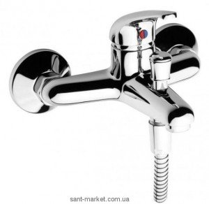 Змішувач одинважільний для ванни з коротким виливом Jika Dino H21727004000