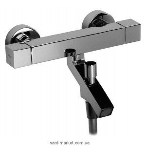 Змішувач двохвентильний для ванни з коротким виливом Jika Cubito H22427004000