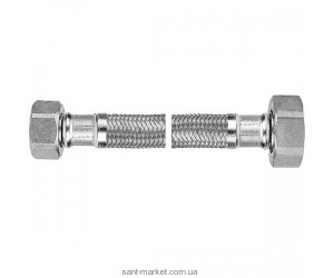 Ferro Шланг в стальной оплётке 3/4” нарезно-нарезной L=60см PWS75