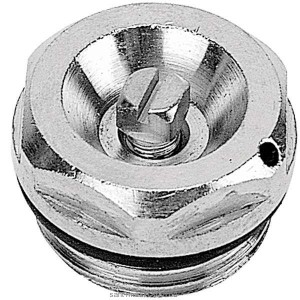 Ferro Механический воздухоотделитель врезной 1/2” никелированный O21