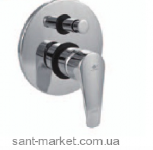 Змішувач прихований (вбудований) Mofem колекція Jun Evo хром 153-0066-20