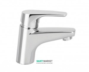 Смеситель для раковины однорычажный с донным клапаном Mofem колекция Junior Evo хром 150-0058-30