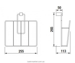 Тримач Jika H85732004000