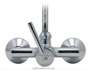 Смеситель для душа настенный однорычажный Mofem коллекция Rumba хром 153-0038-20