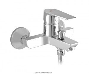 Змішувач одинважільний для ванни з коротким виливом та душем Mofem колекція Trend хром 151-0017-00