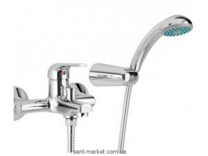 Змішувач одинважільний для ванни з душем Mofem колекція Samba хром 151-0022-11