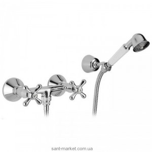 Змішувач для душу настінний двухвентильний Mofem колекція Treff хром 143-0005-01