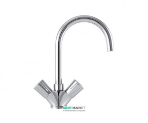 Змішувач для раковини двухвентильний високий Mofem колекція Golf хром 140-1263-00