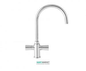 Смеситель для раковины двухвентильный высокий Mofem коллекция Golf хром 140-1263-03