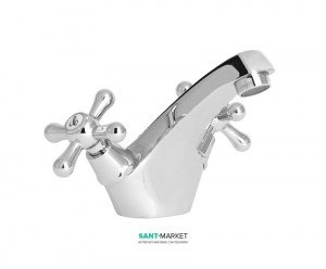 Змішувач для раковини двухвентильний Mofem колекція Treff Cer хром 140-0175-02