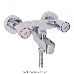 Змішувач двохвентильний для ванни з душем Mofem колекція Golf хром 141-1201-00