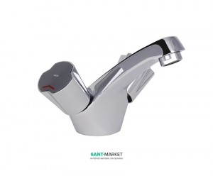 Змішувач для раковини двухвентильний Mofem колекція Solar Nova хром 140-0178-01