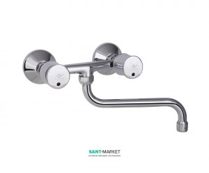 Змішувач для кухні Mofem Spectrum двухвентильний настінний 142-0037-00