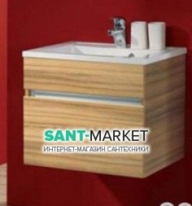 Тумба под раковину Gorenje Fresh F60.20 подвесная 60х49.5х50 карибский орех 910022