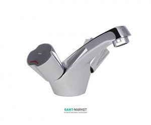 Смеситель для раковины двухвентильный Mofem коллекция Solar Nova хром 140-0178-01