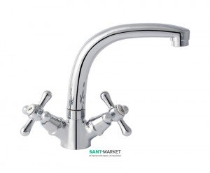 Змішувач для кухні Mofem Treff двухвентильний ретростиль 140-0137-00