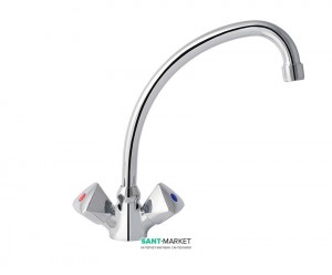 Смеситель для кухни Mofem Evrostar двухвентильный ретростиль 140-0198-02