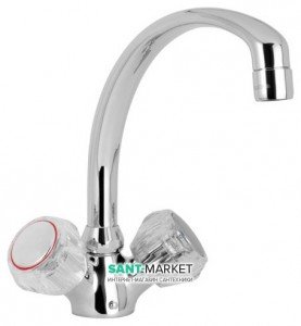 Змішувач для кухні Mofem Primula двухвентильний ретростиль 140-0037-45