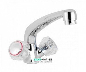 Смеситель для кухни Mofem Primula двухвентильный ретростиль 140-0003-07