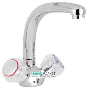 Смеситель для кухни Mofem Primula двухвентильный ретростиль 140-0129-03